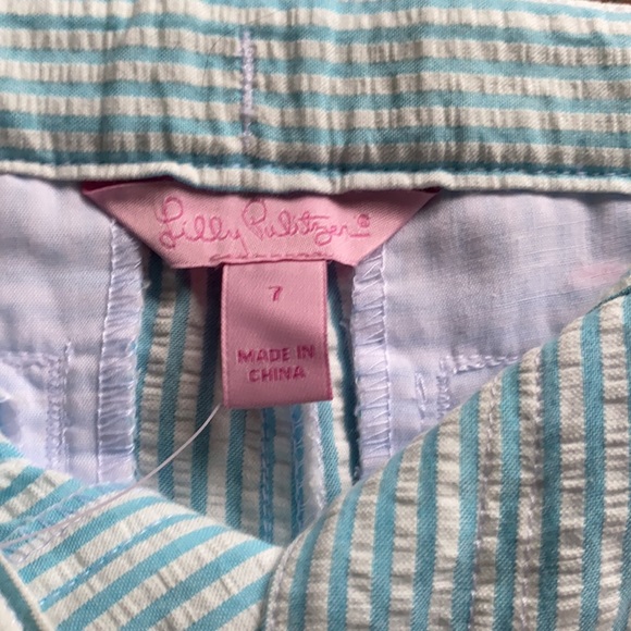 Lilly Pulitzer seersucker pants - Picture 4 of 6